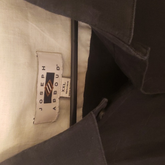 Men's XXL Joseph Abboud  Lennon short sleeve button up shirt - Picture 2 of 2